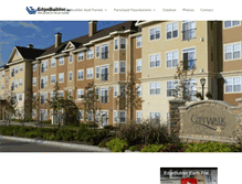 Tablet Screenshot of edgebuilderwallpanels.com
